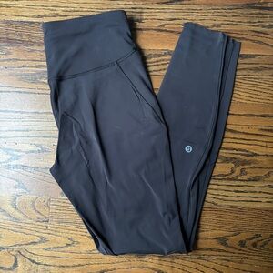 Lululemon Black High-Waisted Running Tights